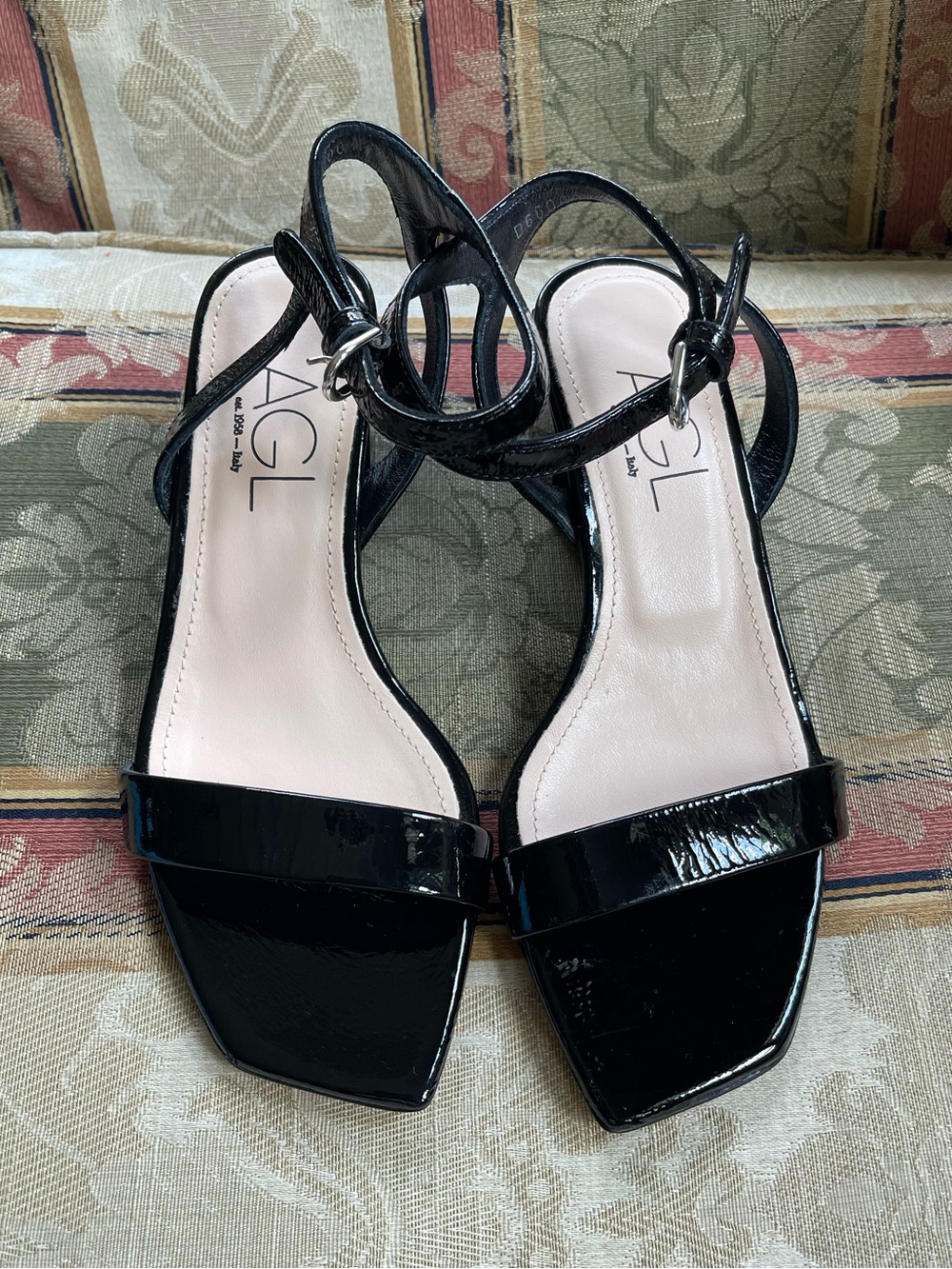 AGL Angie Ankle Strap Sandal. Size 6.5 Women N18-23